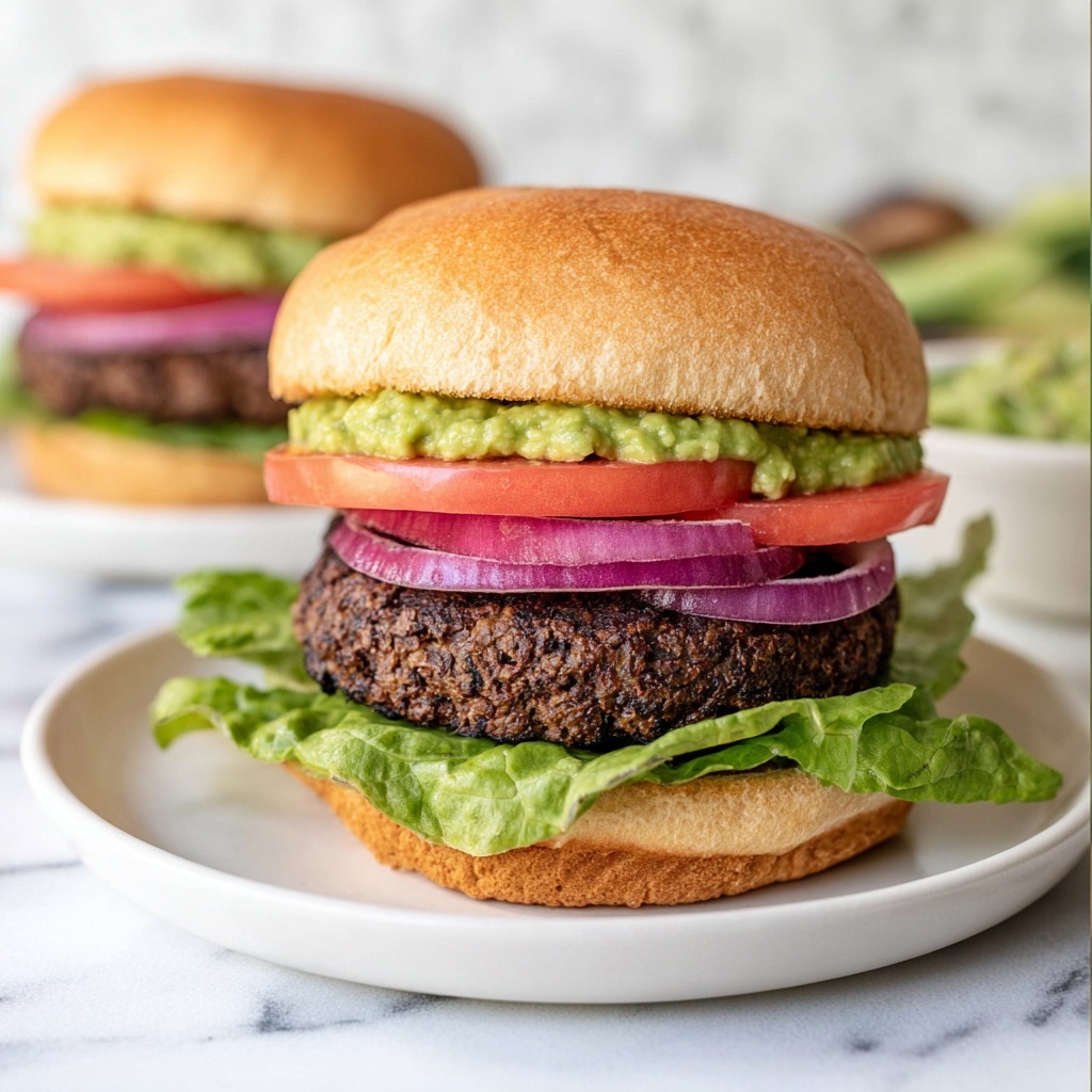 Grilled Black Bean Burgers Recipe - Recipe Image