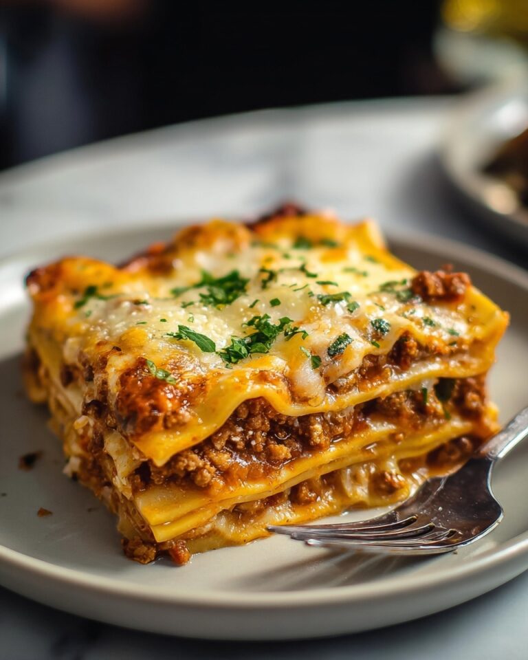 Classic Meat Lasagna Recipe