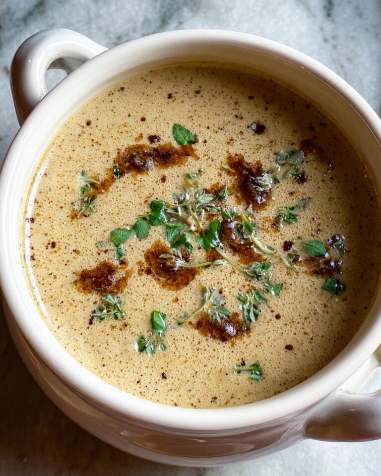 Asiago Roasted Garlic Cauliflower Soup Recipe