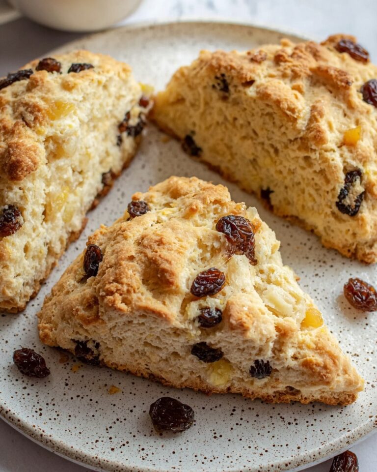 Apple Cinnamon Raisin Scones Recipe