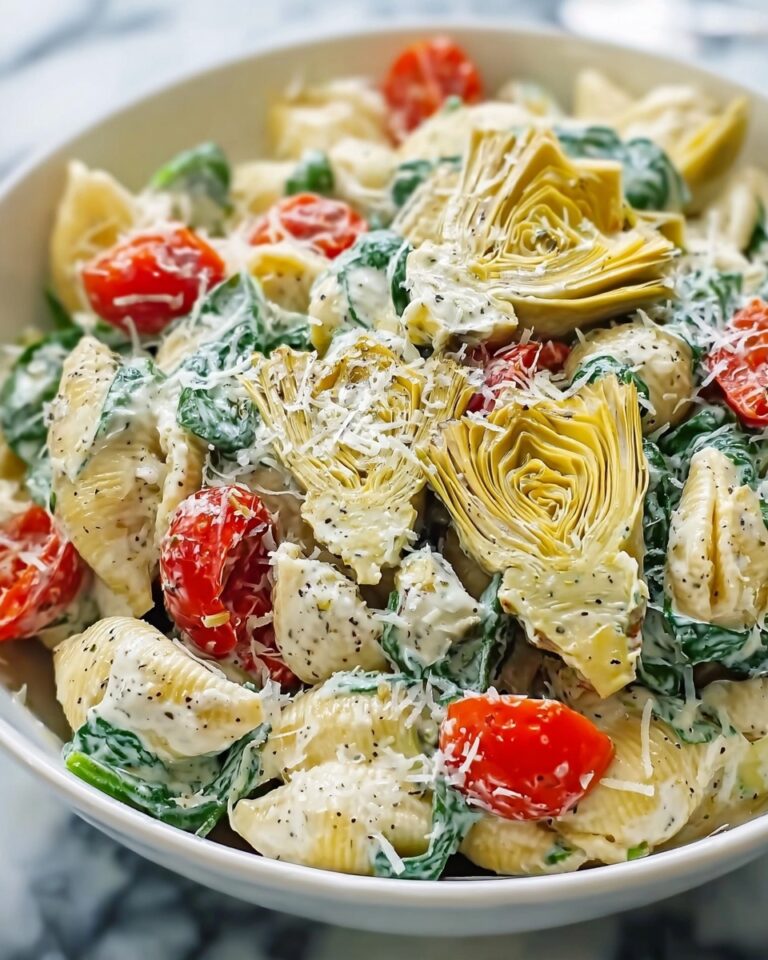 Artichoke & Spinach Pasta Salad Recipe