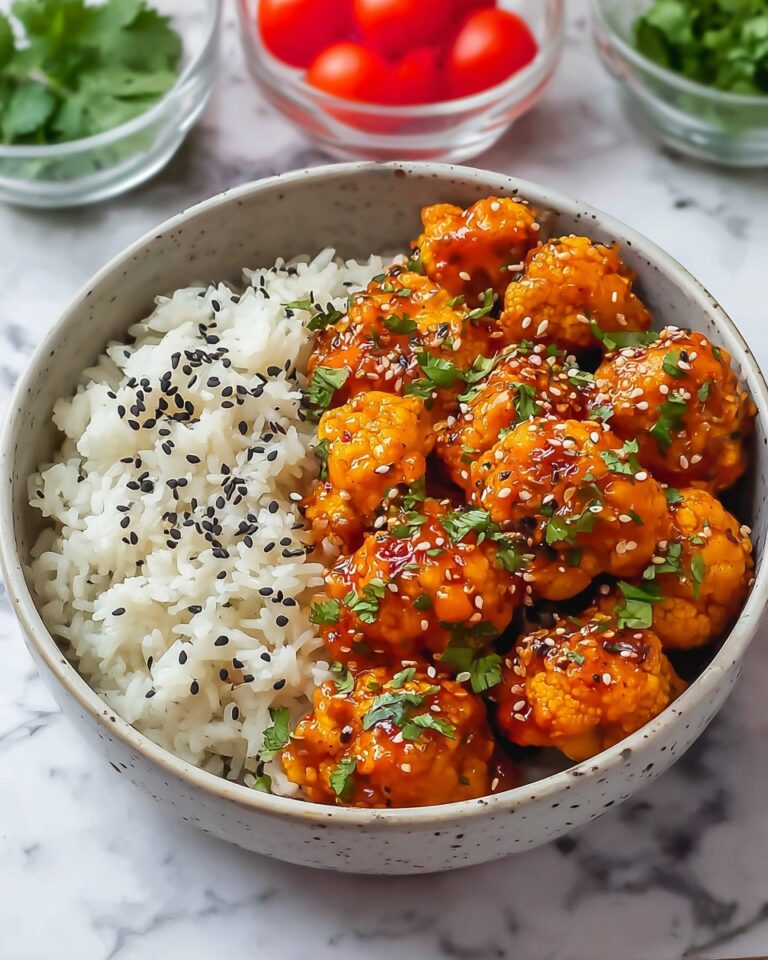 Sticky Sesame Cauliflower (Vegan Recipe) Recipe