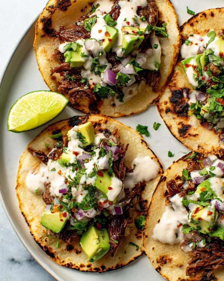 Crockpot Shredded Beef Tacos Recipe