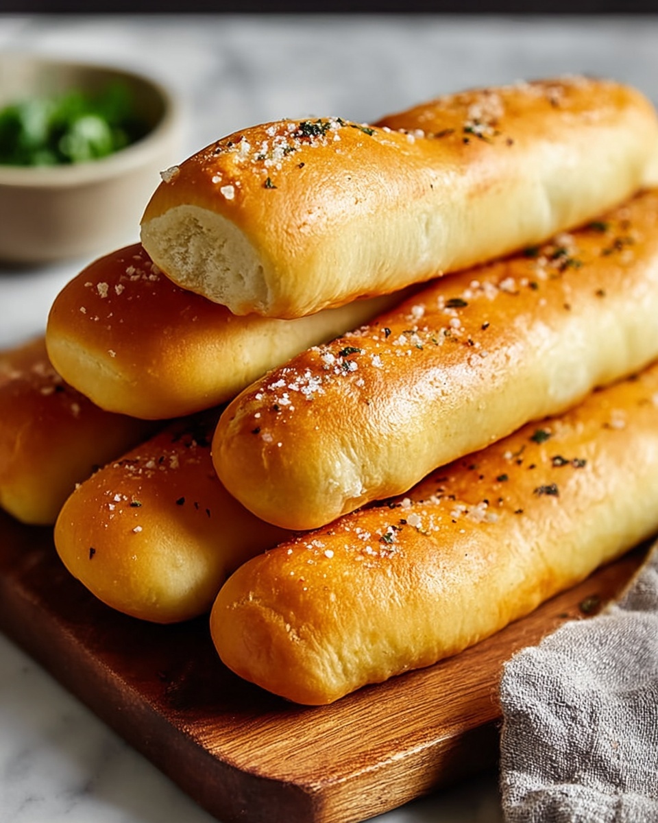 Homemade Breadsticks Recipe - Recipe Image