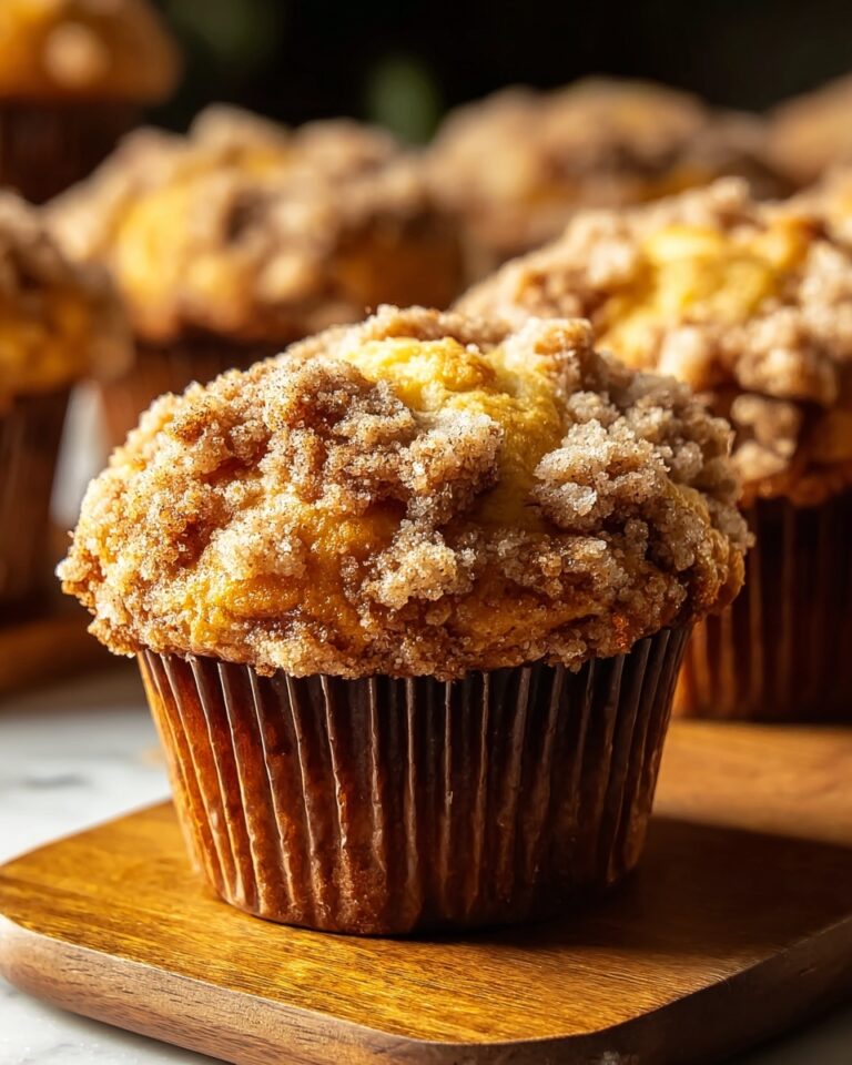 Pumpkin Spice Streusel Muffins Recipe