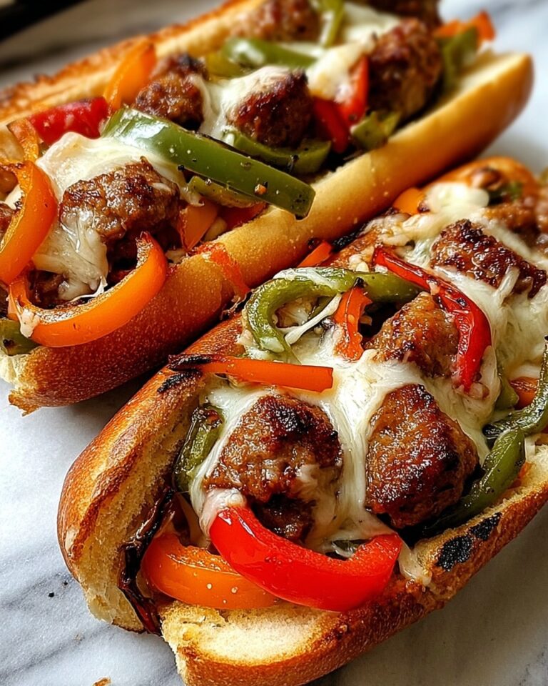 Italian Sausage & Peppers Subs Recipe