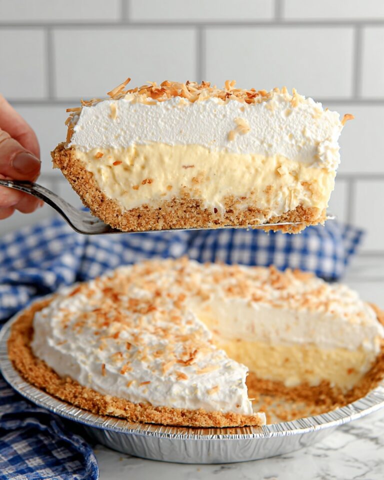 Homemade Coconut Cream Pie Recipe