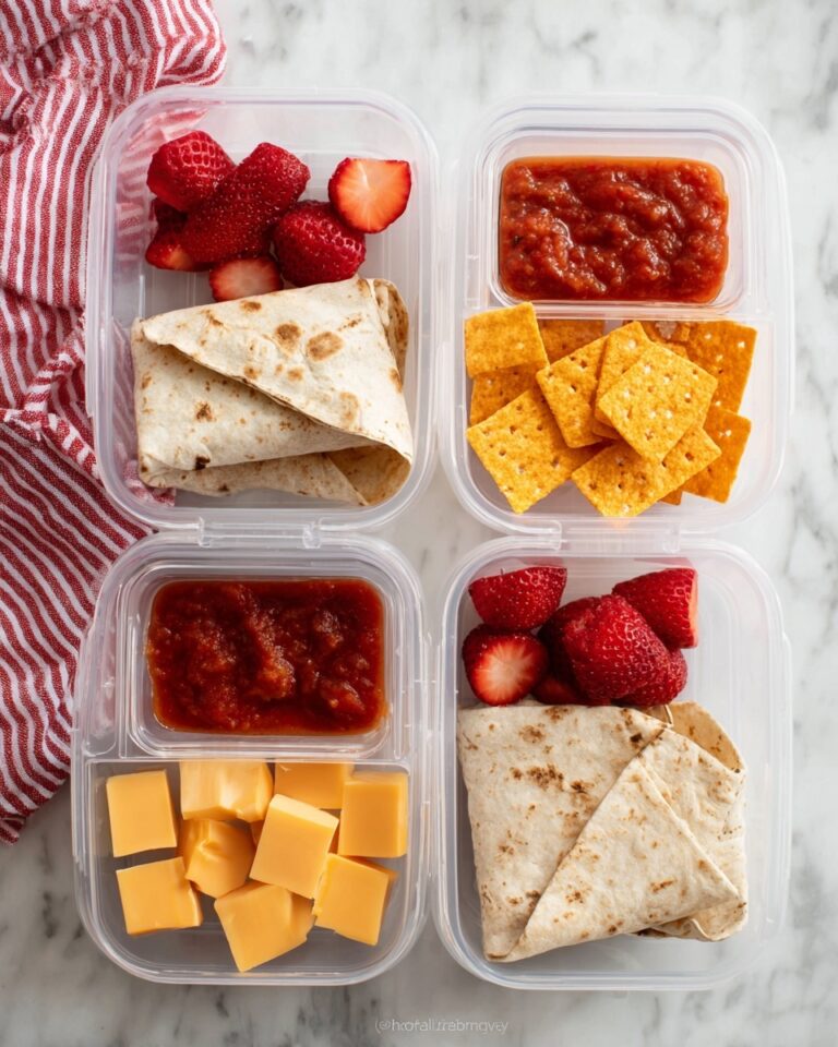 Easy Lunchbox Burrito Idea Recipe