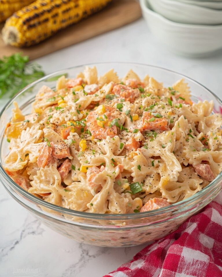 BBQ Chicken Pasta Salad Recipe