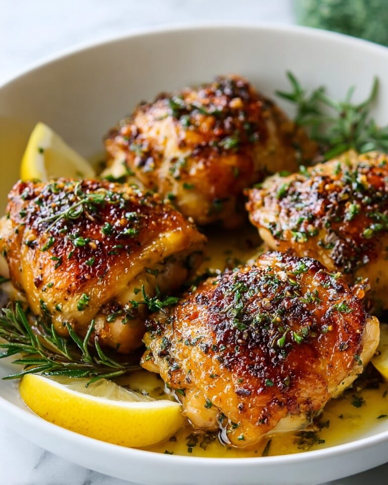Easy Roasted Chicken Thighs for a Cozy Weeknight Dinner Recipe