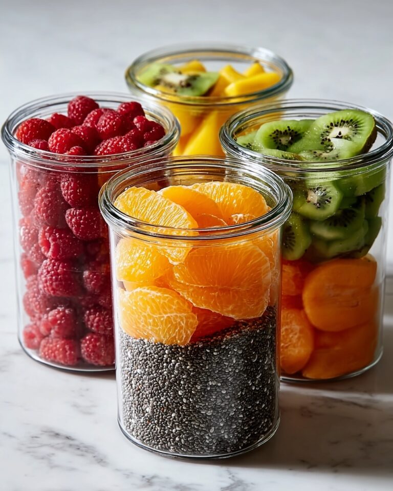 Easy Chia Pudding Meal Prep with Fresh Fruit Recipe