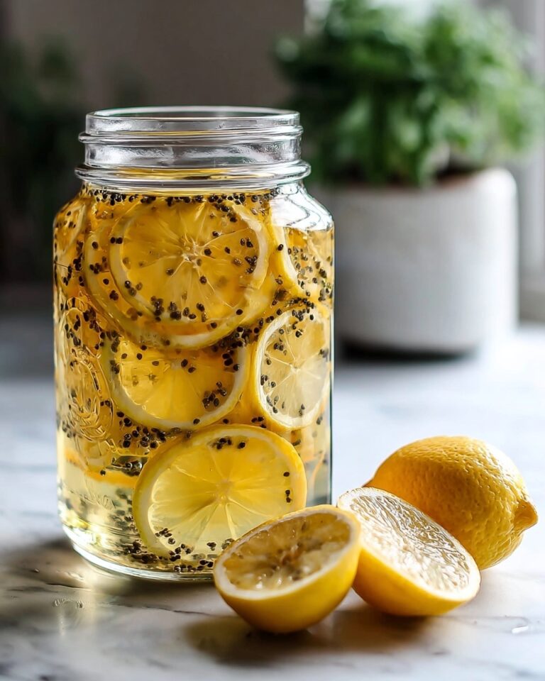 Refreshing Lemon Chia Seed Water Recipe