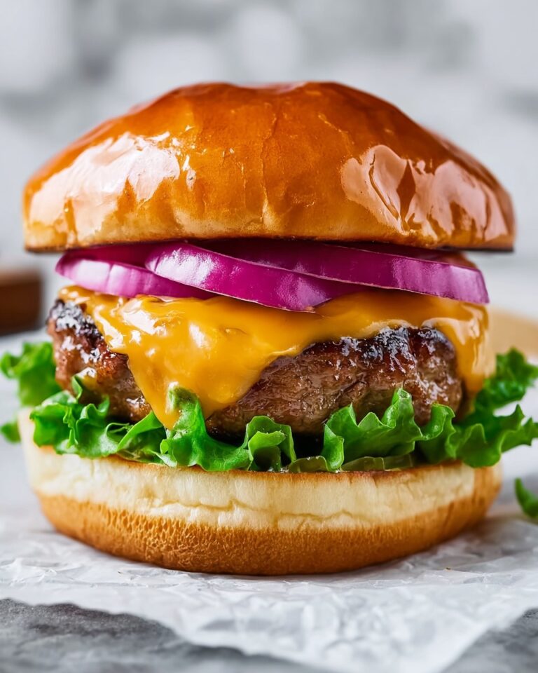 Perfect Homemade Burger Recipe