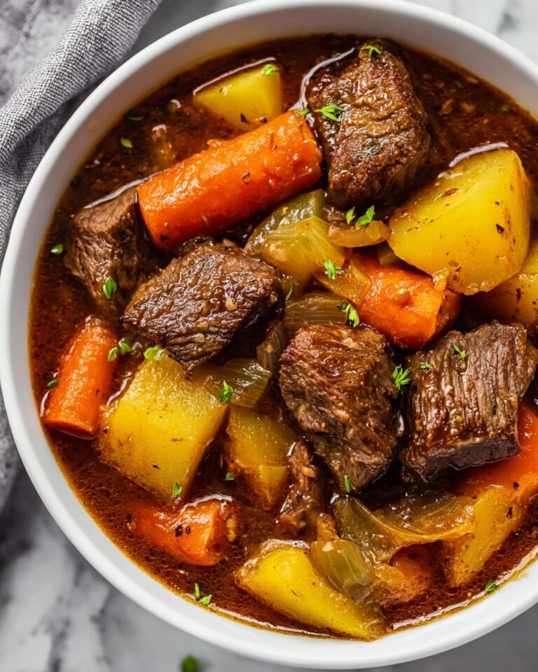 Perfect Homemade Beef Stew for Cozy Nights Recipe