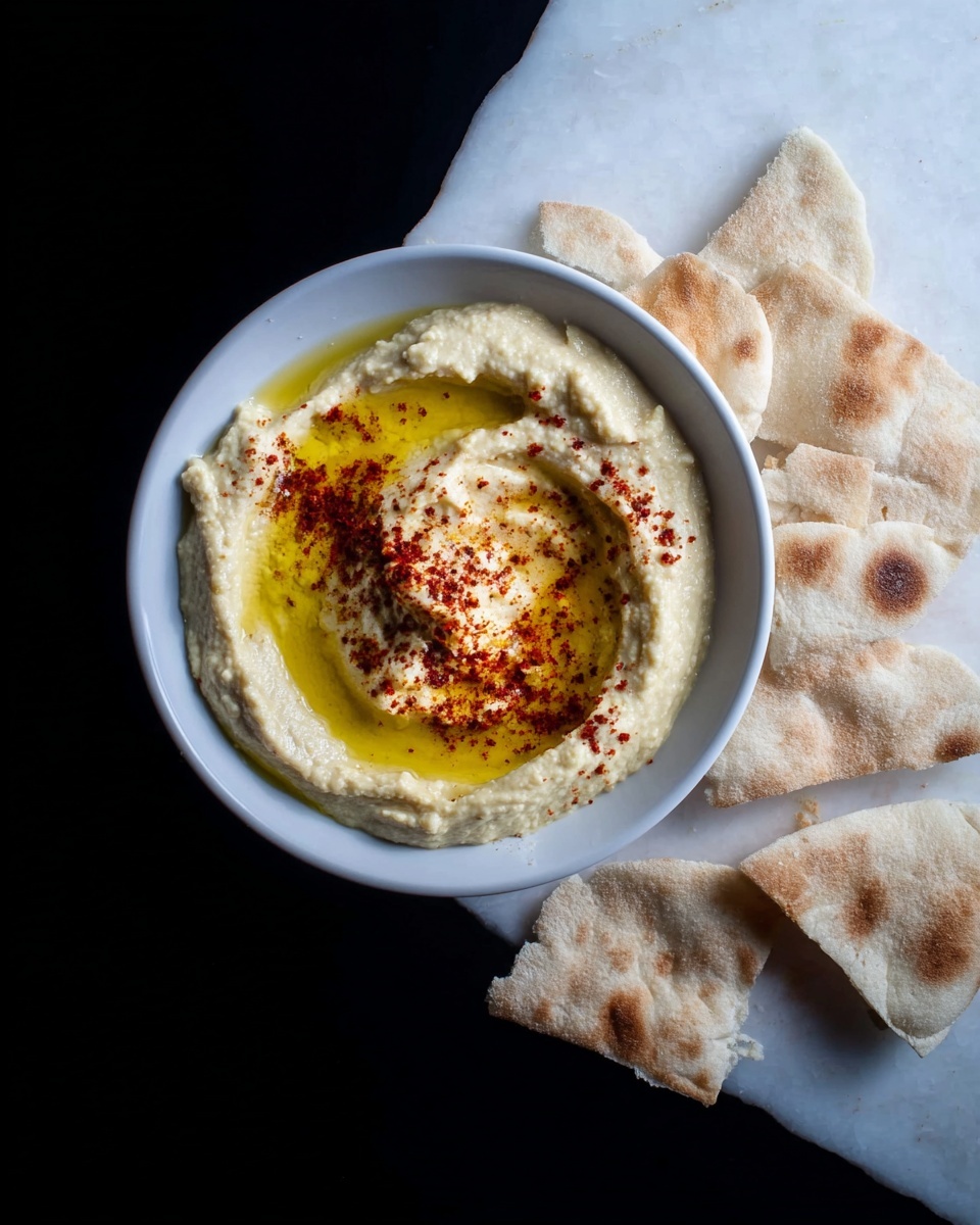 Zesty Lemon Hummus Recipe - Recipe Image