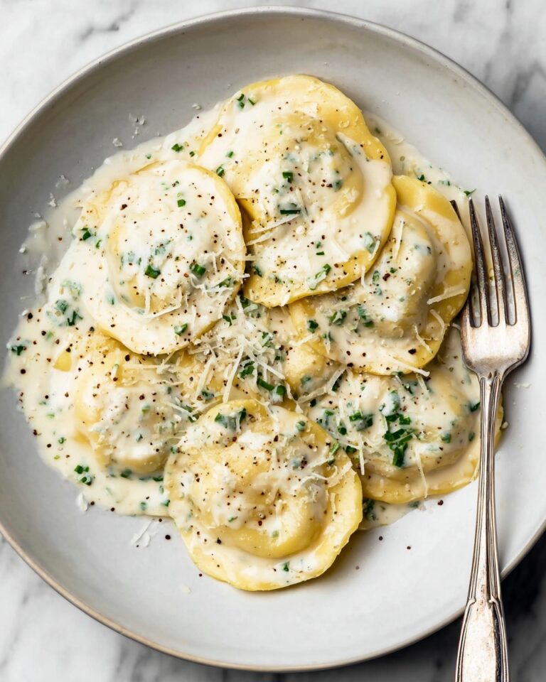 White Wine Cream Sauce for Ravioli Recipe