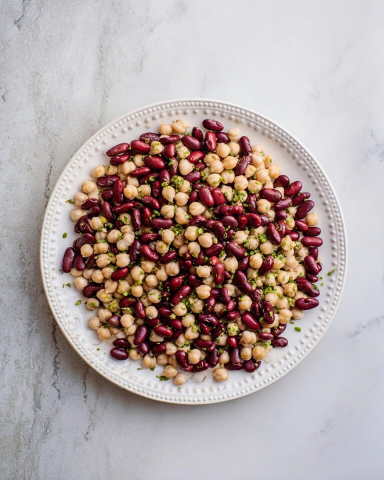 Kidney Bean and Chickpea Salad Recipe