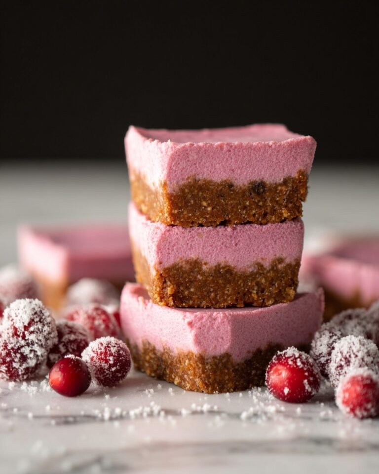 Cranberry Mini Vegan Cheesecakes Recipe