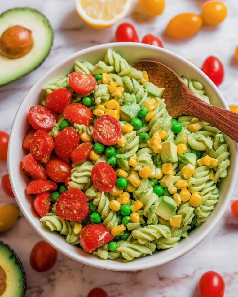 Creamy Avocado Pasta Salad Recipe