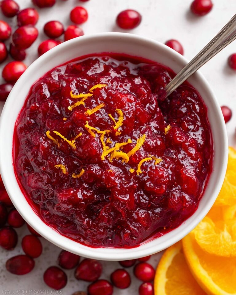 Cranberry Orange Sauce Recipe