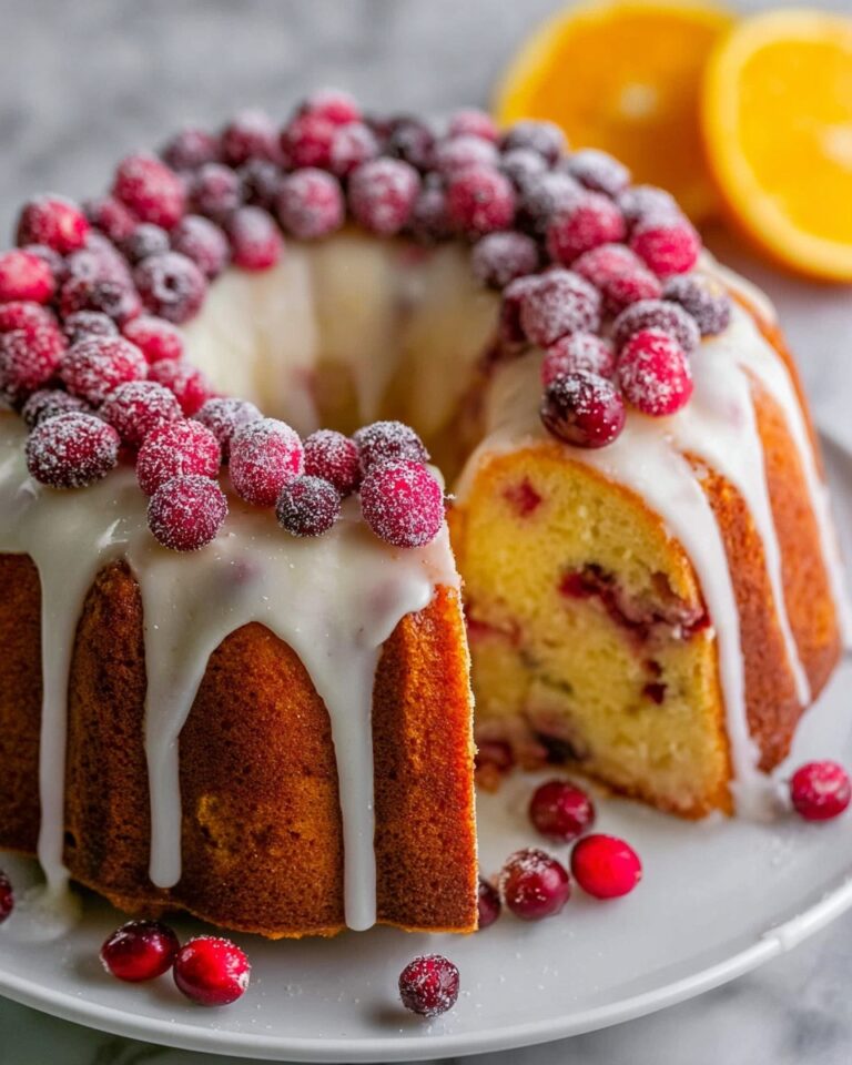Cranberry Bundt Cake Recipe