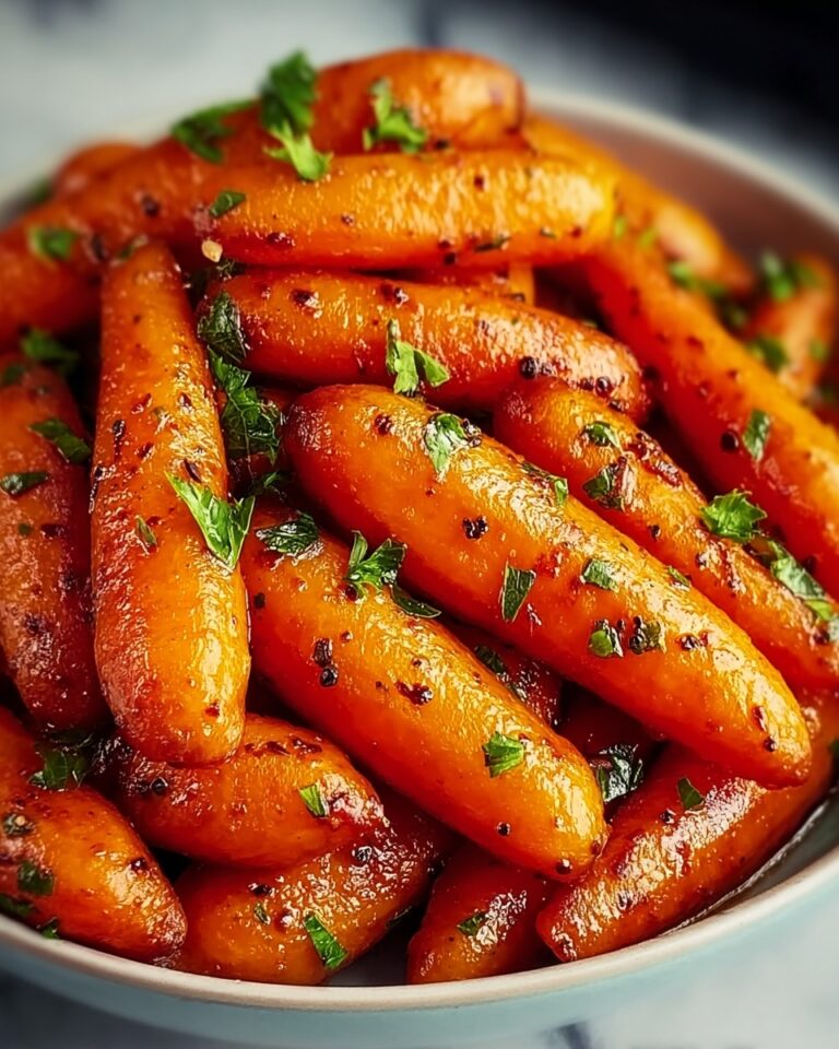 Maple Mustard Roasted Carrots – Easy, Elegant, and Full of Flavor Recipe