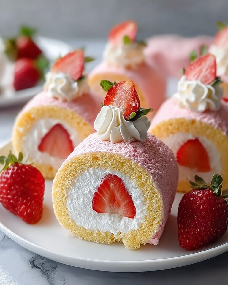 Strawberry Shortcake Sushi Roll Recipe