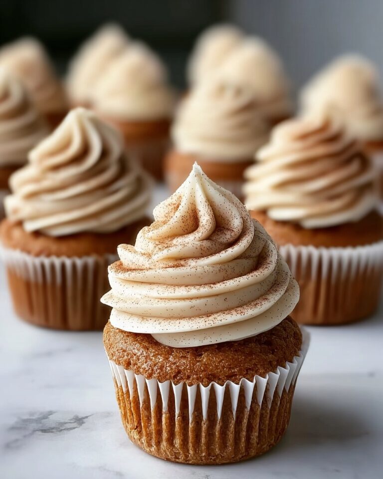 Apple Cider Cupcakes with Cinnamon Buttercream Frosting Recipe