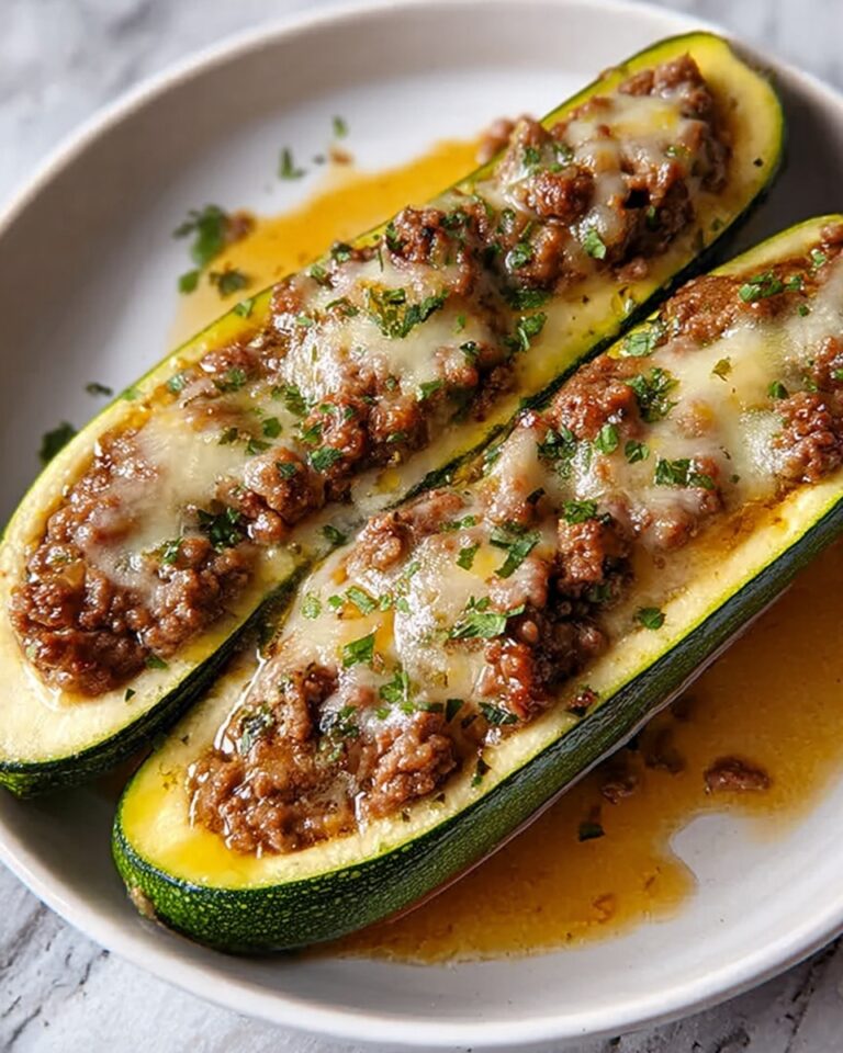 Italian Sausage Stuffed Summer Squash Recipe
