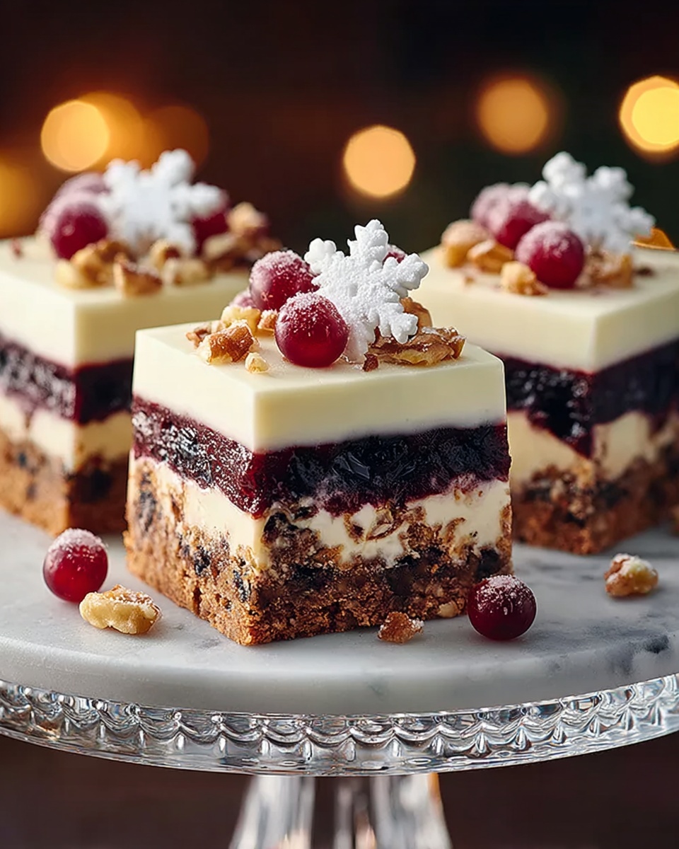 Christmas Cake Tray Bake Recipe - Recipe Image