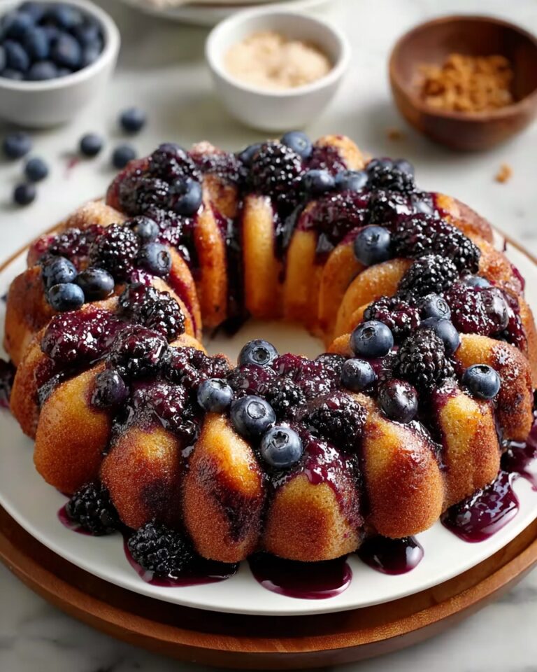 Mouthwatering Blueberry Monkey Bread Recipe