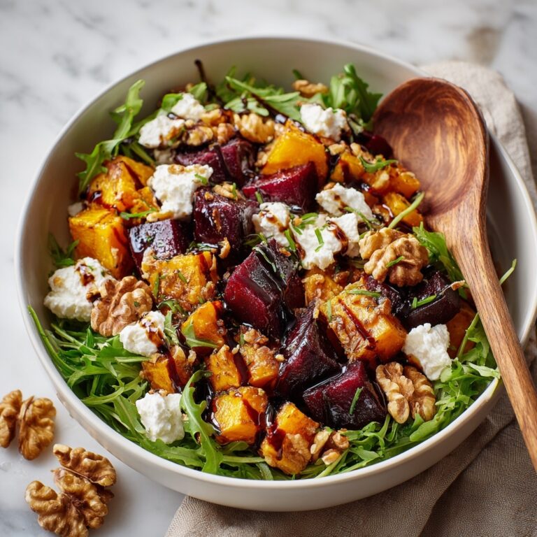 Roasted Butternut Squash & Beet Salad Recipe