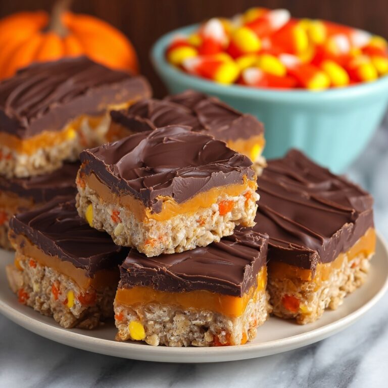 Homemade Butterfingers with Candy Corn Recipe