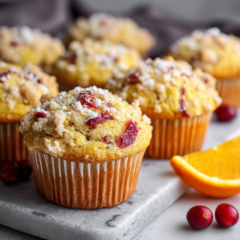 Fresh Cranberry Orange Muffins Recipe