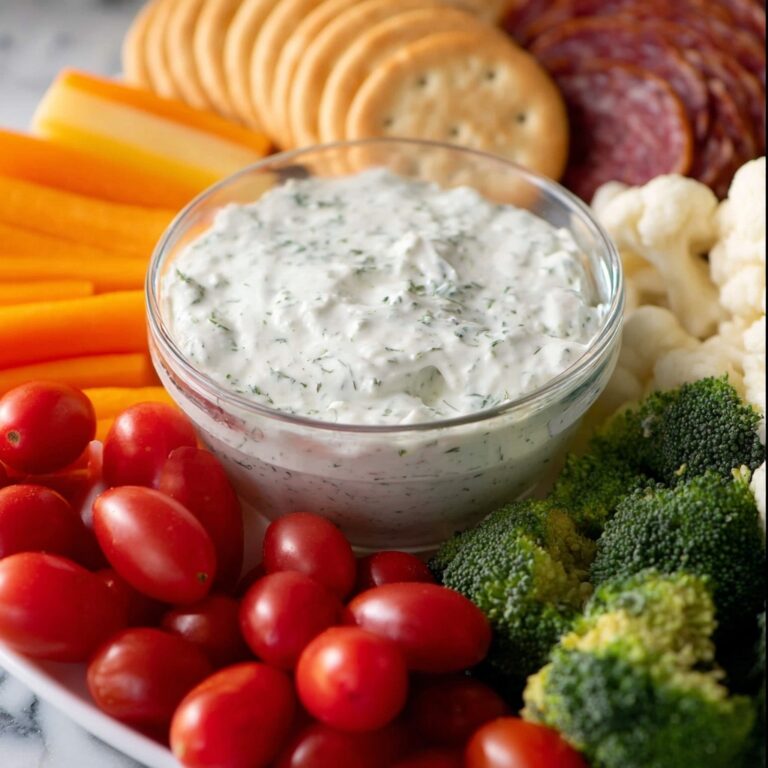Healthy Yogurt Ranch Dip Recipe