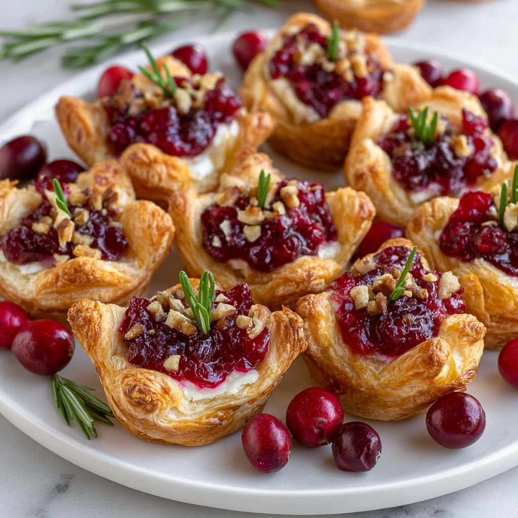 Cranberry Brie Bites Recipe - Recipe Image