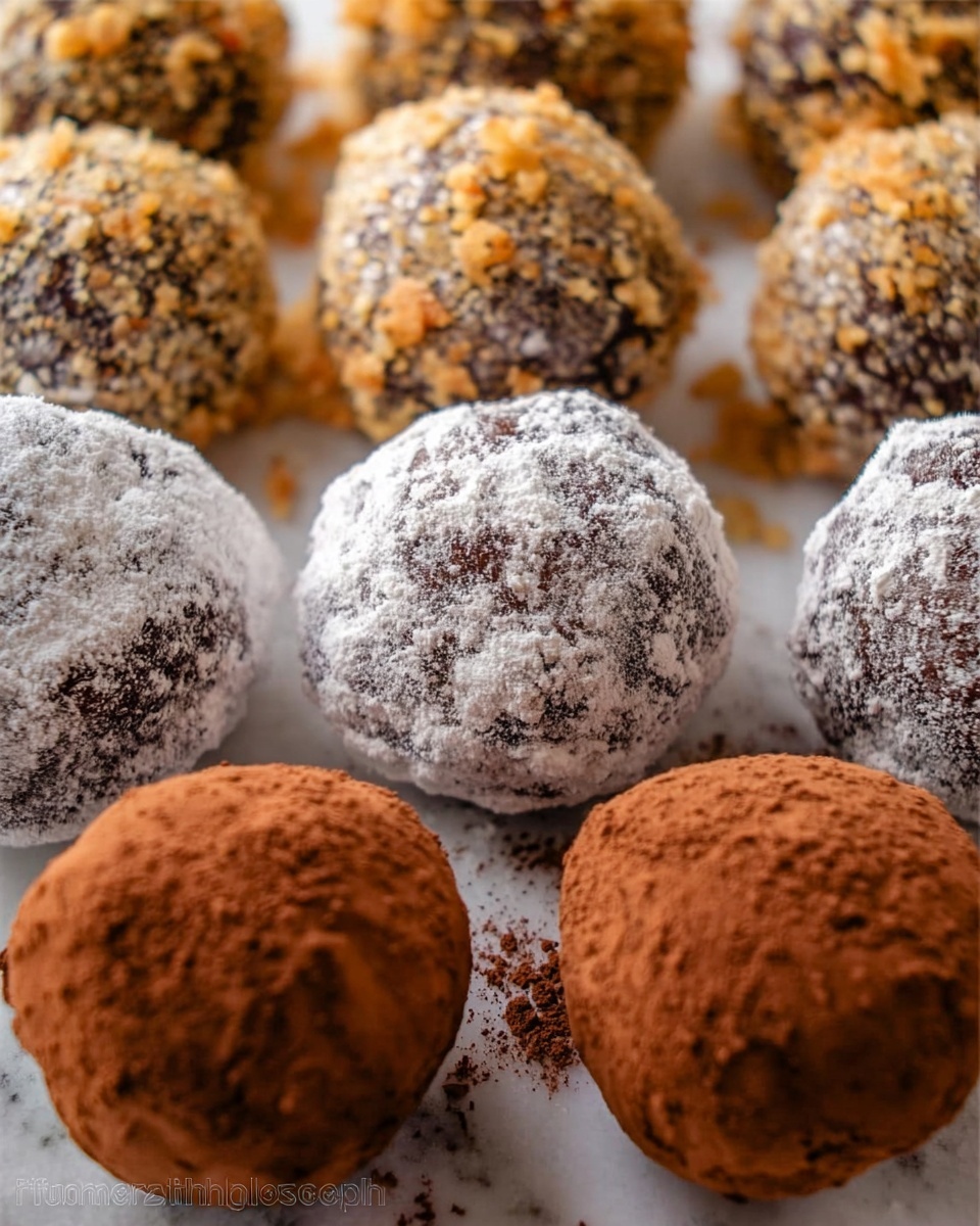 Cream Cheese Chocolate Truffles Recipe - Recipe Image