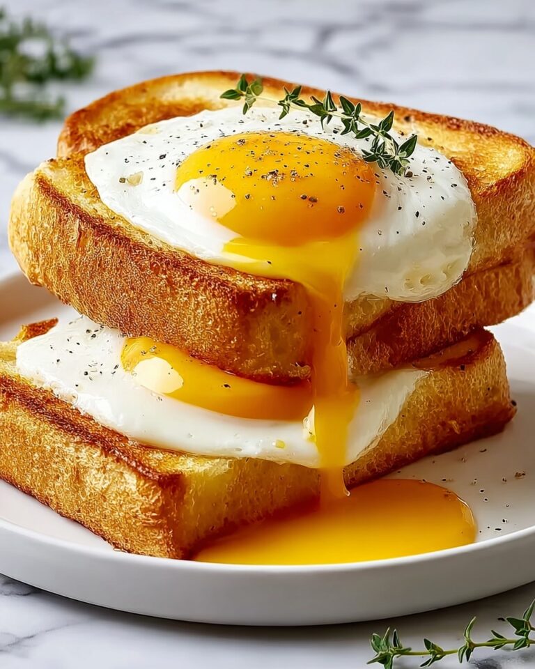 Cheesy Egg Toast – A Quick and Delicious Breakfast Idea Recipe