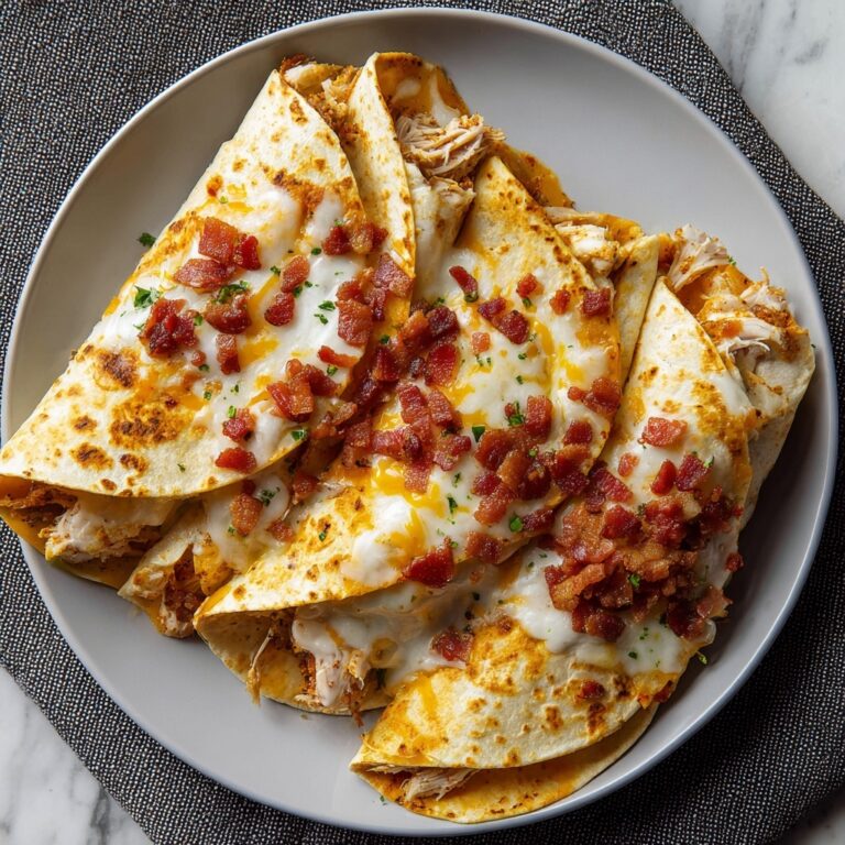 Chicken Bacon Ranch Pizza Wraps Recipe