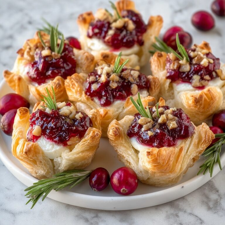 Cranberry Brie Bites Recipe