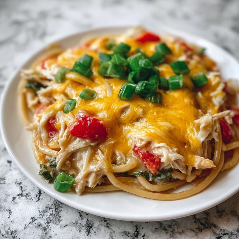 Spicy Southern Chicken Spaghetti Casserole Recipe