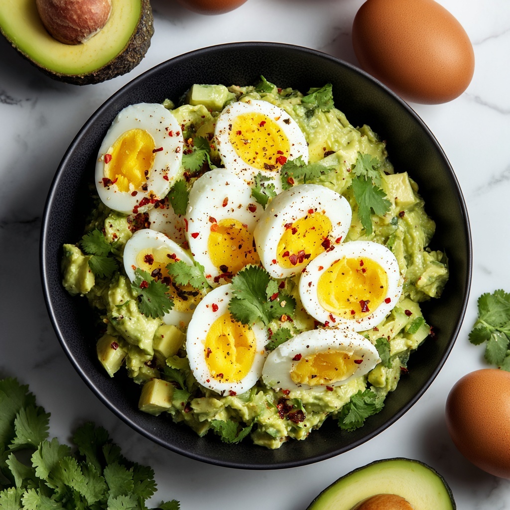 Creamy Avocado Egg Salad Recipe - Recipe Image