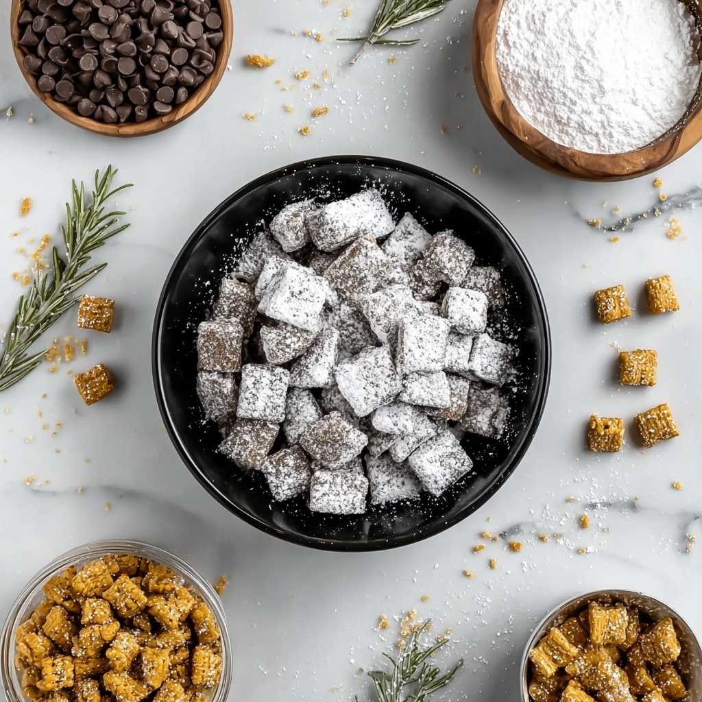 Chocolate Peanut Butter Puppy Chow Recipe - Recipe Image