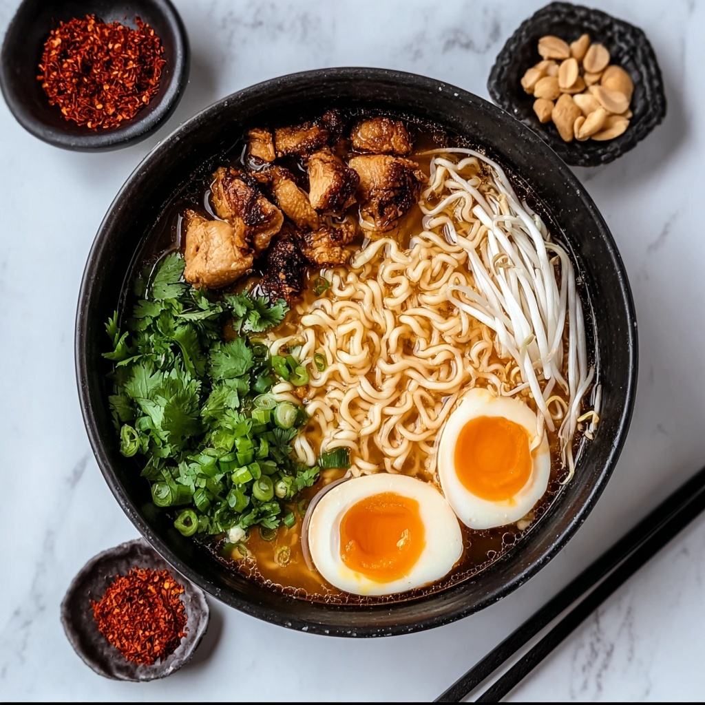Spicy Garlic Ramen Recipe - Recipe Image