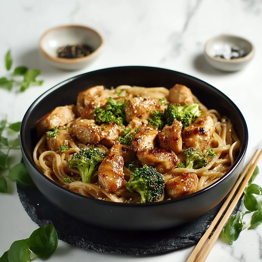 Chicken Teriyaki Noodles Recipe - Recipe Image