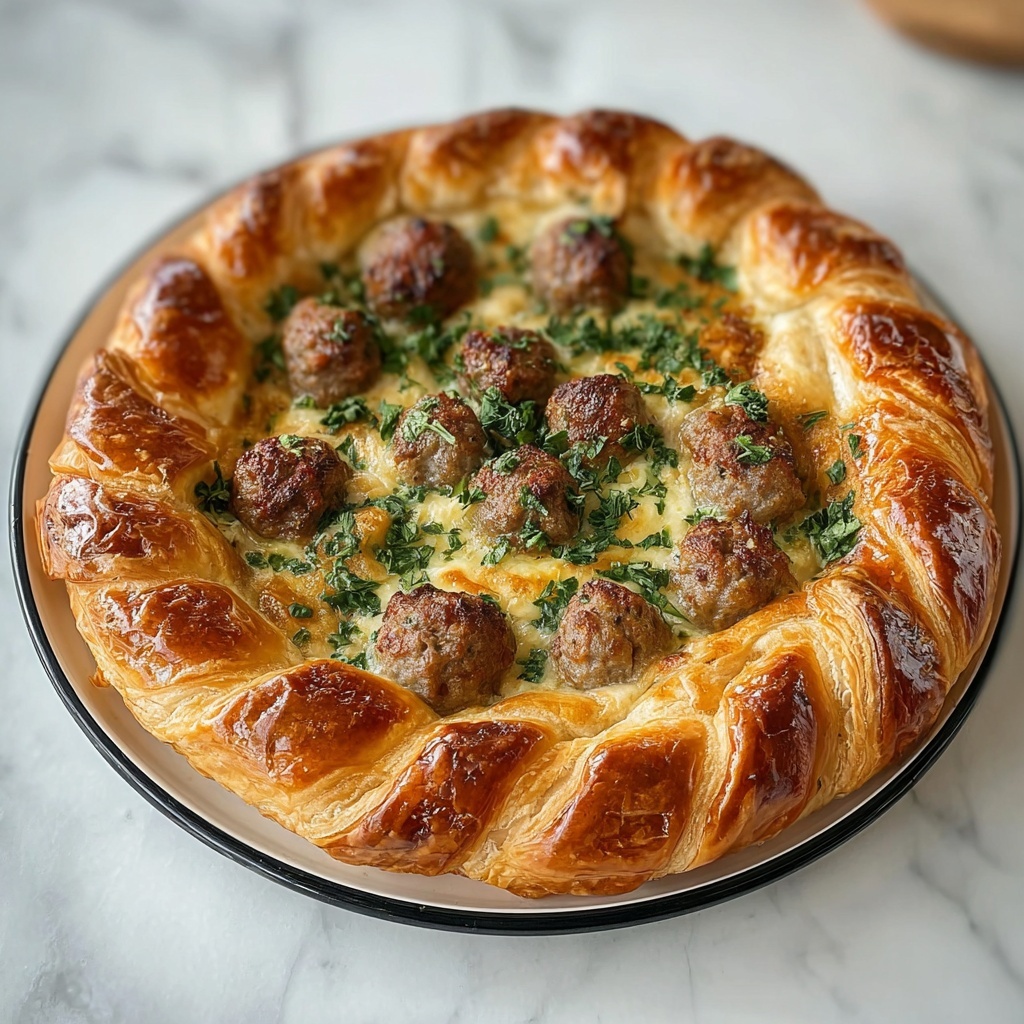 Breakfast Sausage Crescent Rolls Recipe - Recipe Image