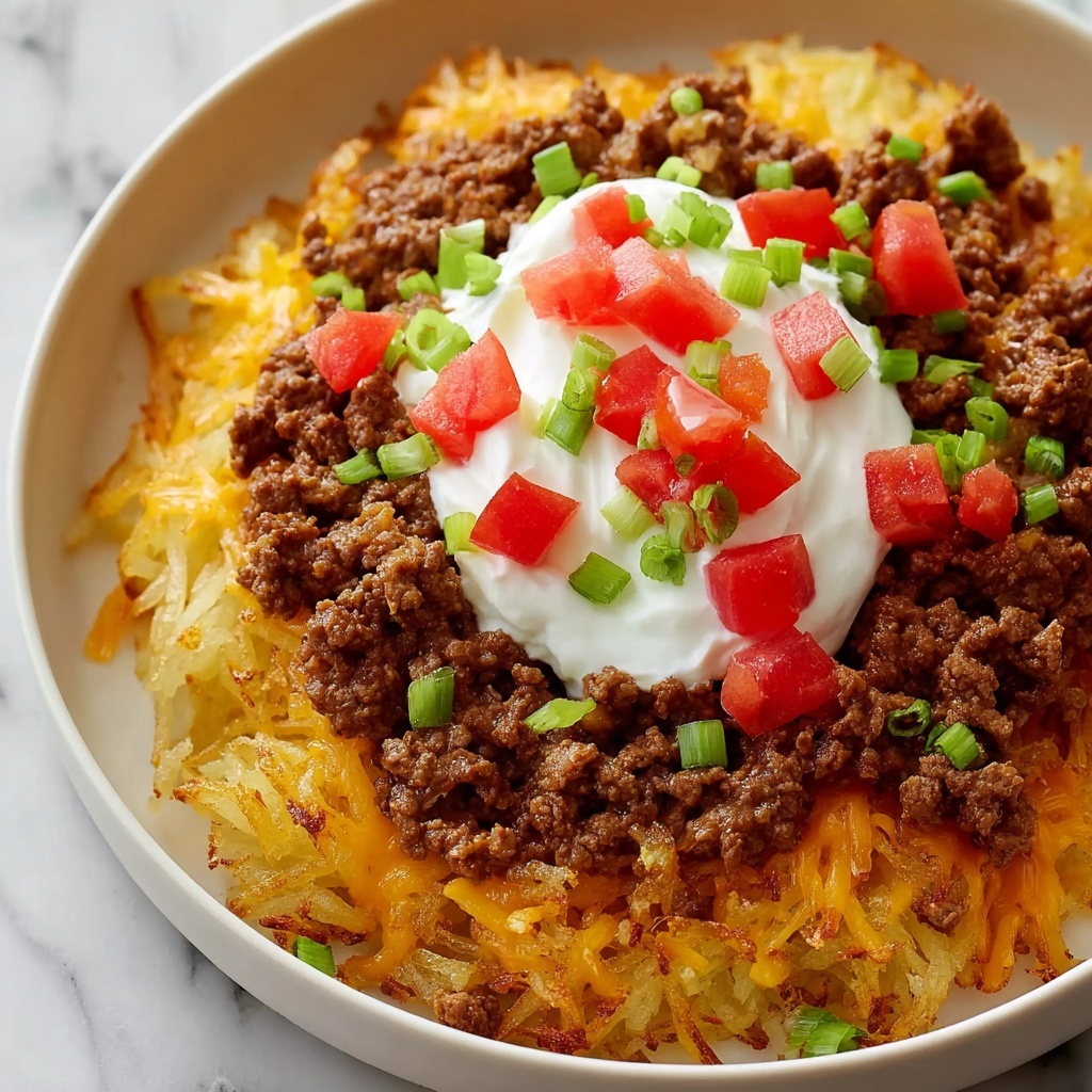 Taco Crock Pot Hashbrown Casserole Recipe - Recipe Image