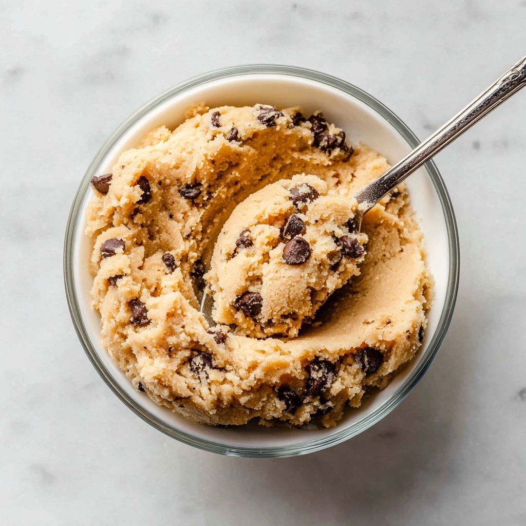 Healthy Edible Cookie Dough Recipe - Recipe Image