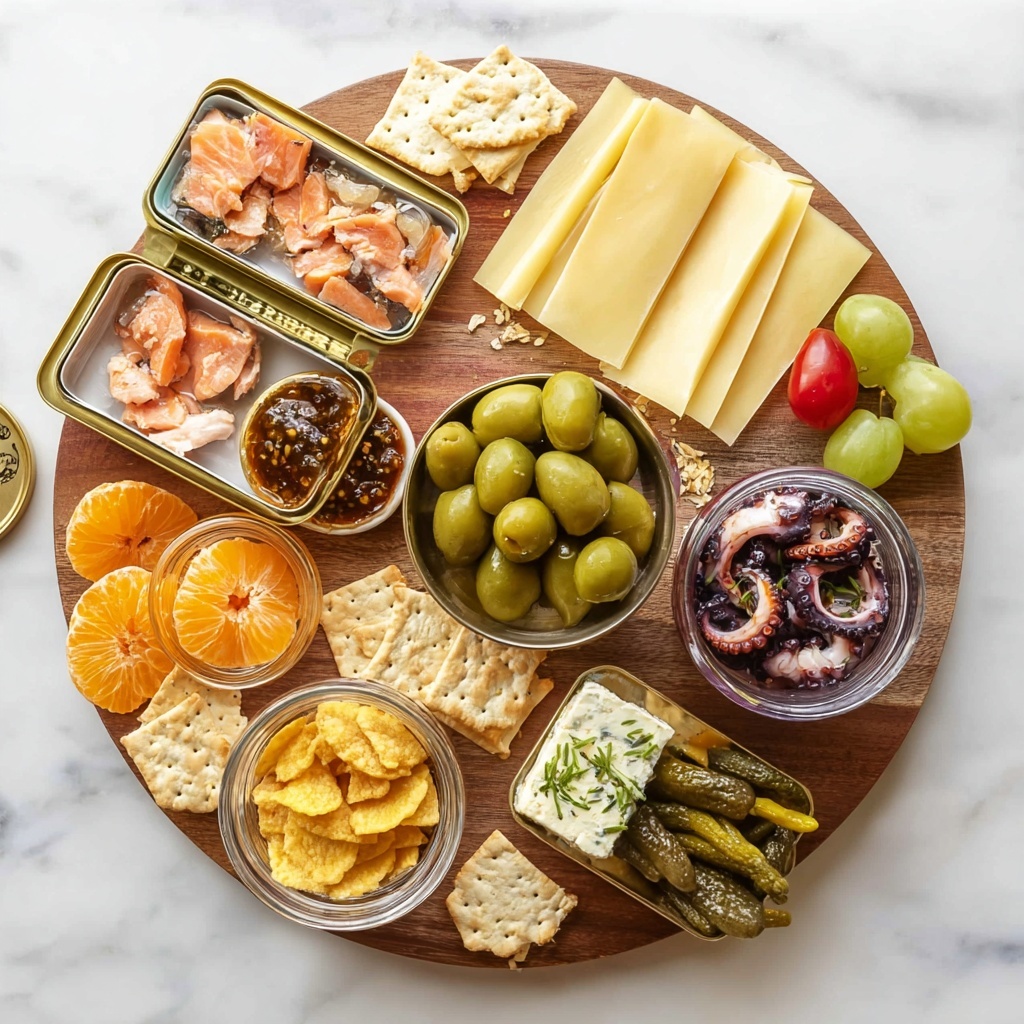 Tinned Fish Board Recipe - Recipe Image