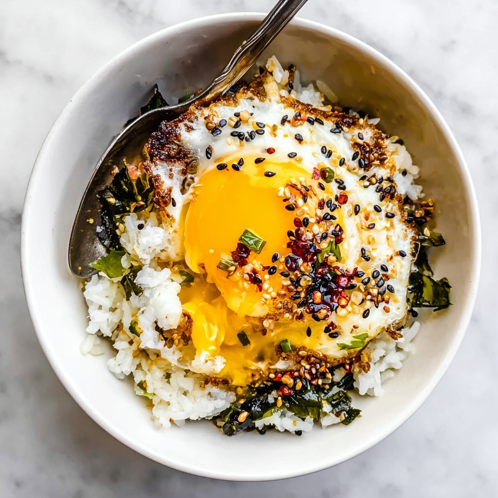 Chili Oil Eggs with Furikake Rice Recipe - Recipe Image